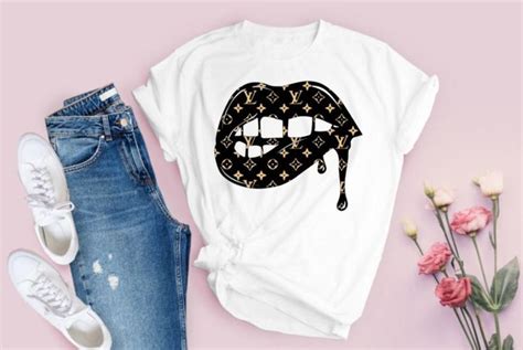 louis vuitton tees|louis vuitton lips t shirt.